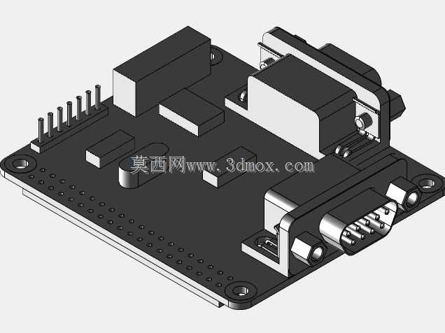 用于PI的2CH RS232