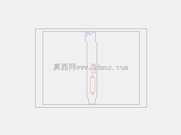 PCI支架毛坯2D