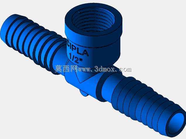Conex?o \“T \”Plástico-1/2 \“(12,7mm)-国际