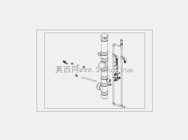 管道工准备培训台