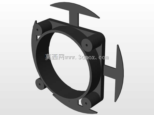 简化ATX PS单元120mm风扇