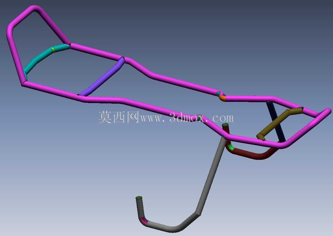 雪地摩托车架-从3DS Max到SolidWorks教程