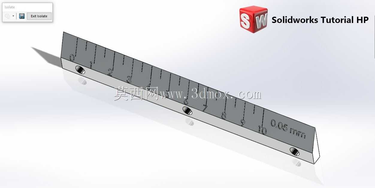 基于Solidworks的游标卡尺