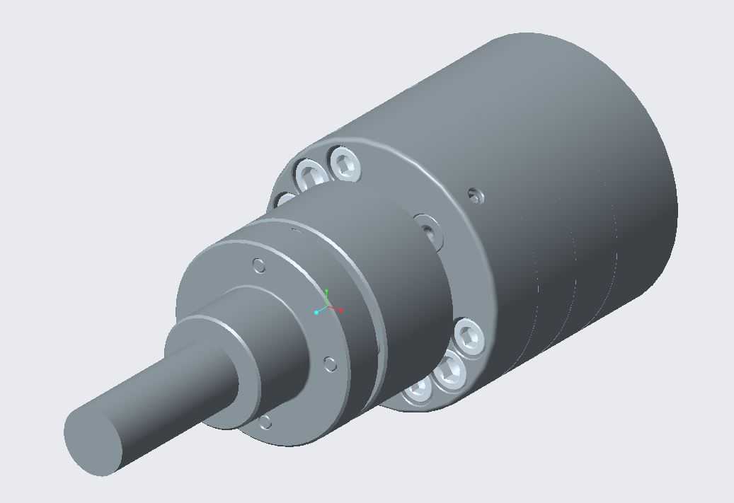 Zahnradpumpe f��r die hydromatische Vorshubppumpe