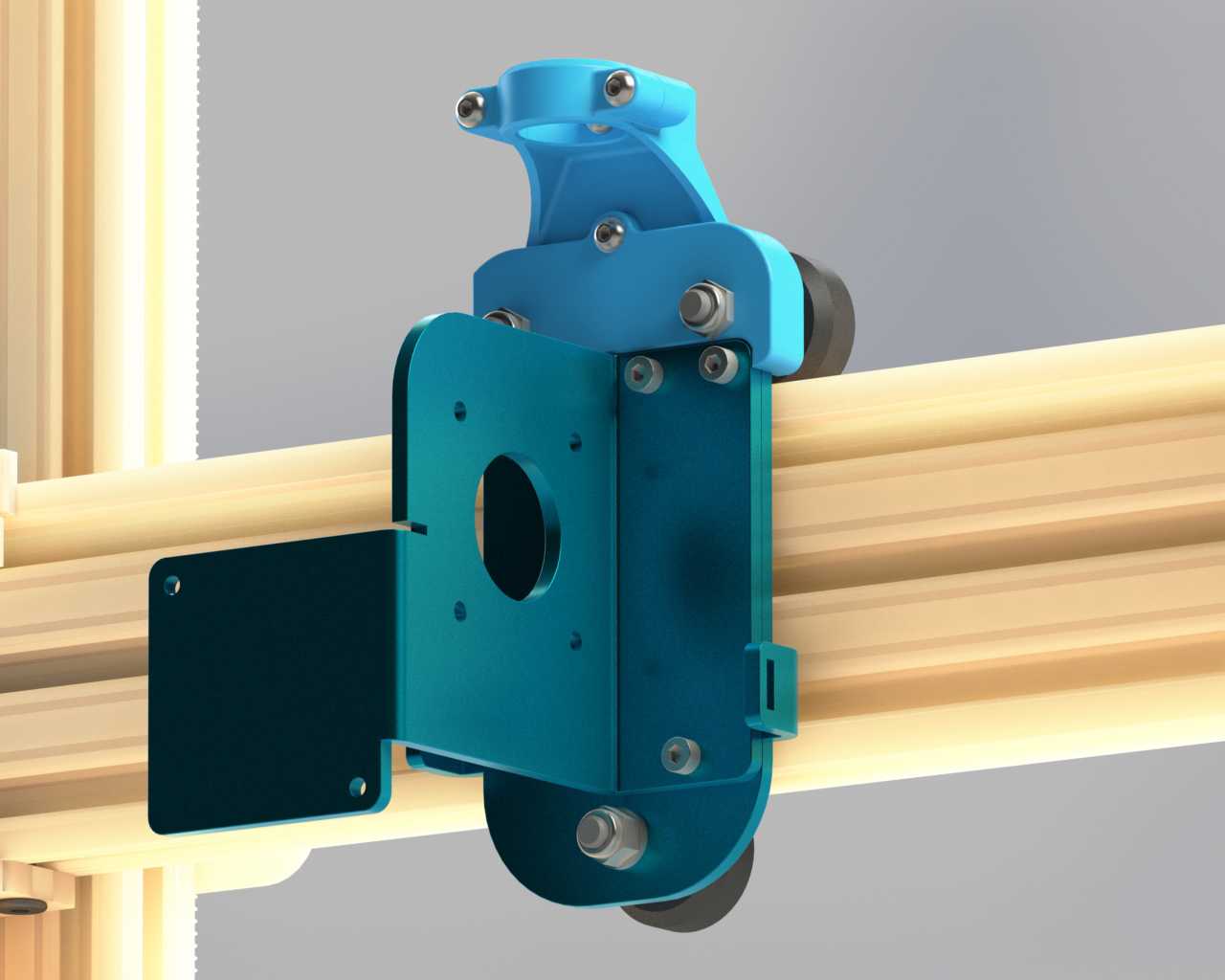 SISTEMA DECENTRAMENTO PCB ESTRUSORE����X1-PCB��ɢϵͳ����������X1
