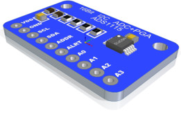 16λI2C ADC+PGA-ADS1