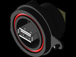 SCRU-01�ܷ�USB����Samtec SCRU-01