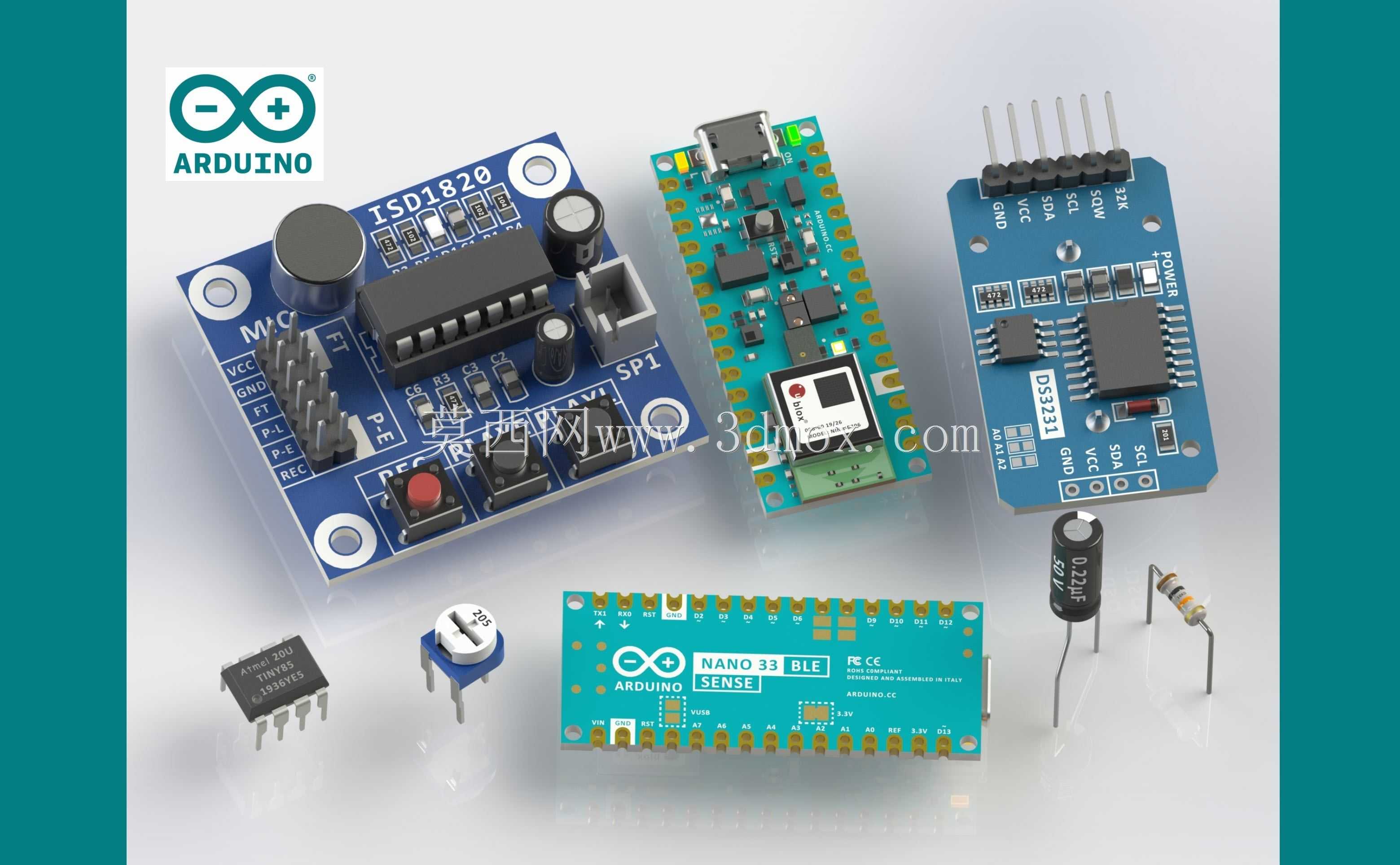 Arduino试验板400件