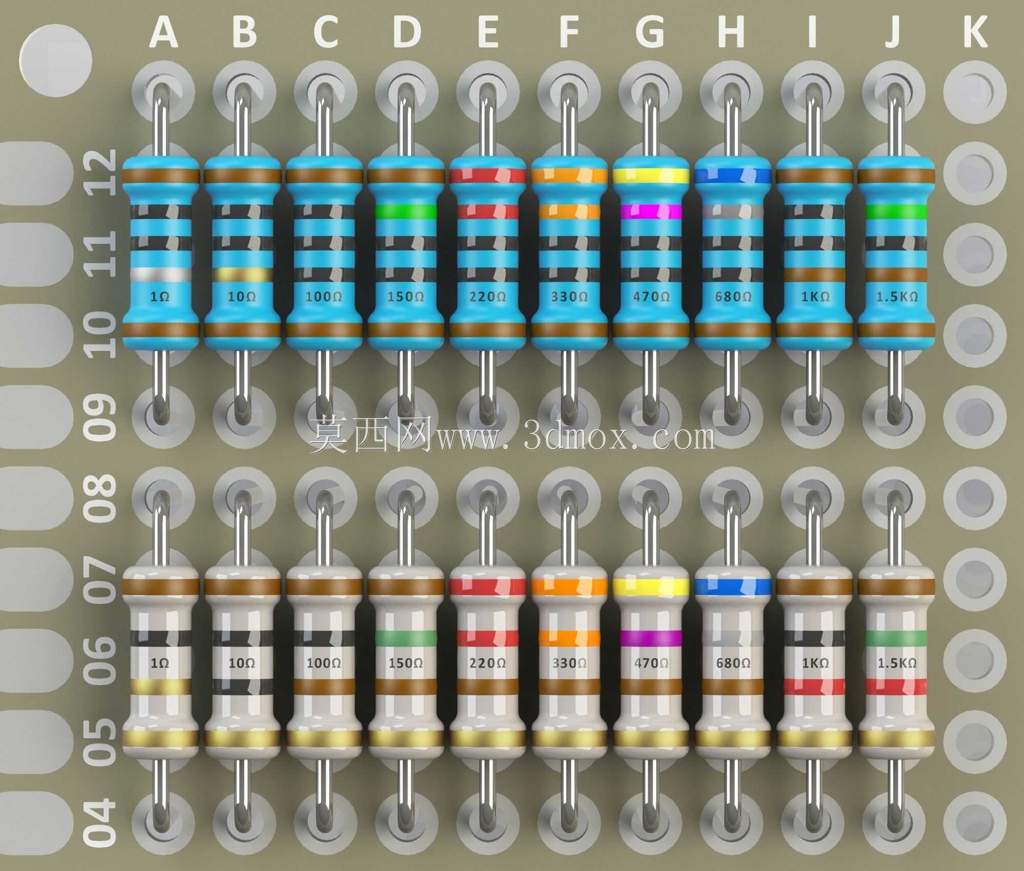 Arduino试验板400件