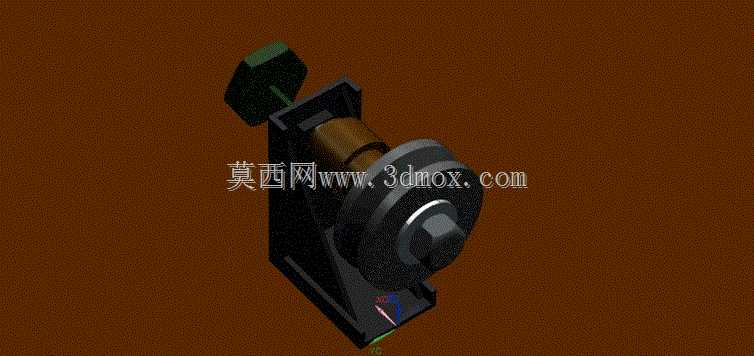 滑轮支架(NX\u0026.STP),设计师用NX!!!