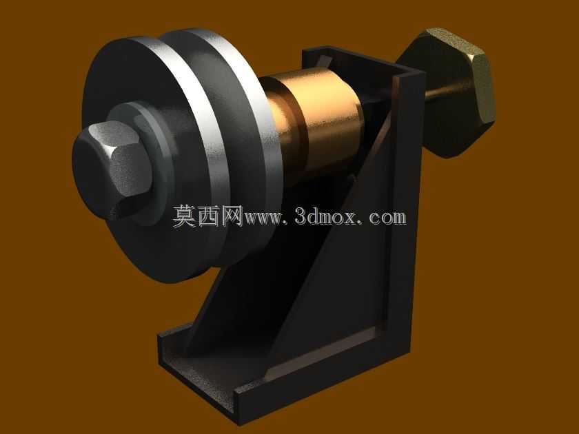 滑轮支架(NX\u0026.STP),设计师用NX!!!