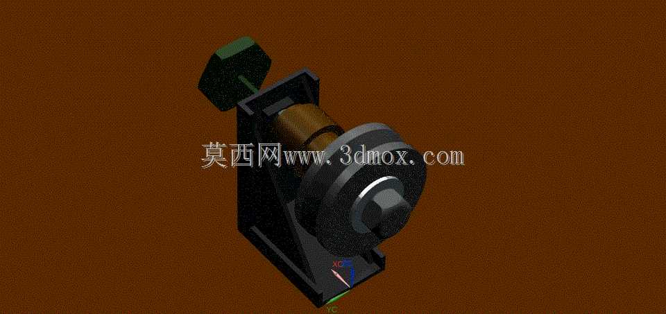 滑轮支架(NX\u0026.STP),设计师用NX!!!