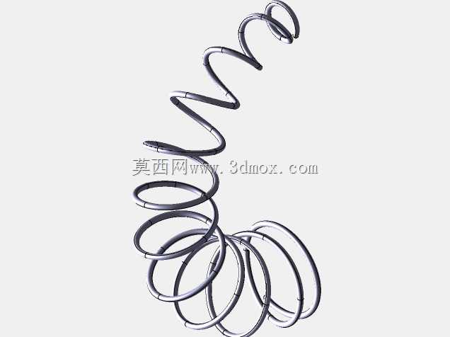 变外径弯曲弹簧