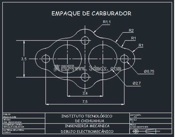 包装Carb(AUTOCAD\u0026.DXF)