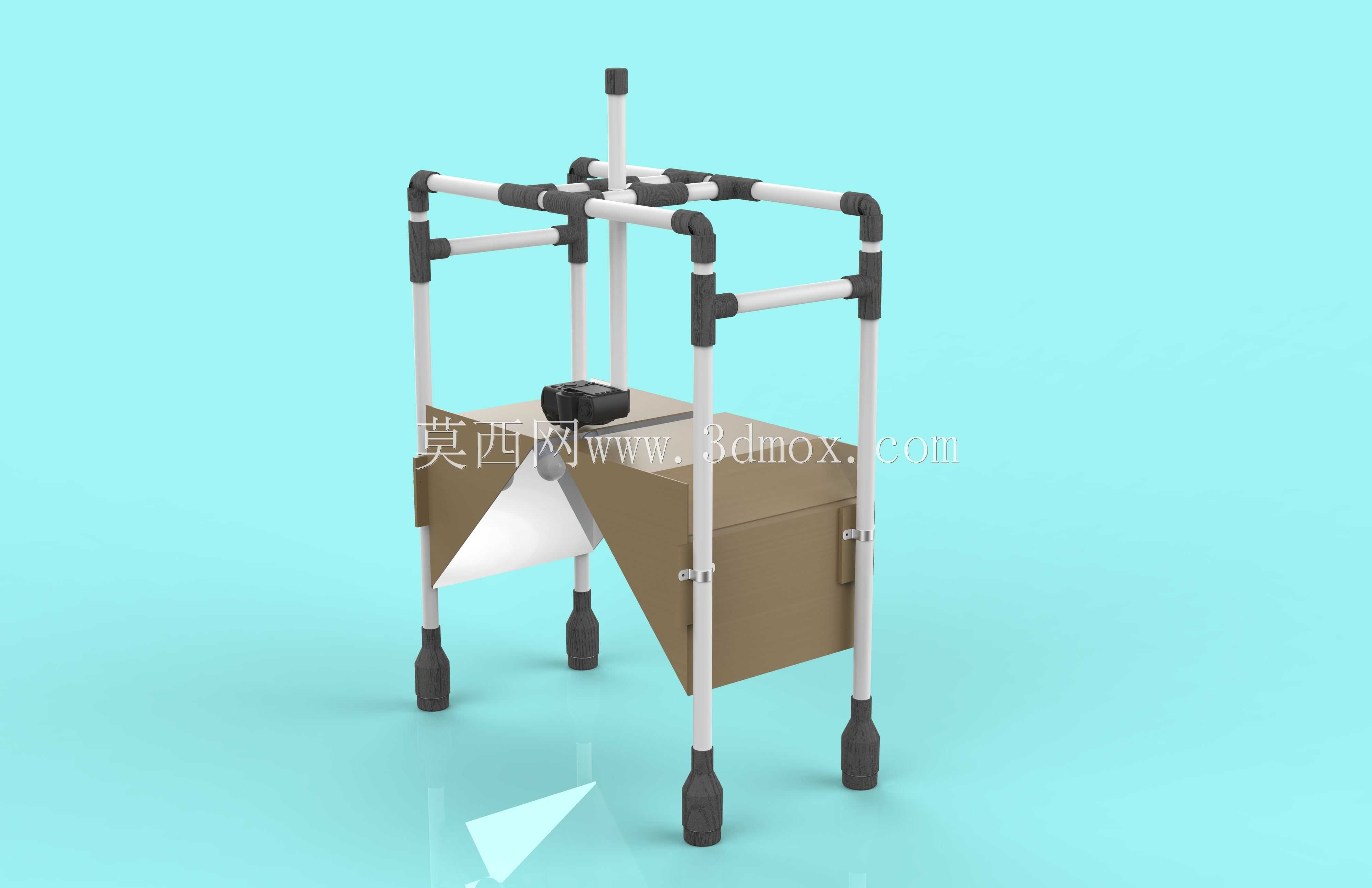 PVC高架摄像设备和灯箱