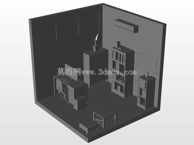 低多边形等距3d插图-433