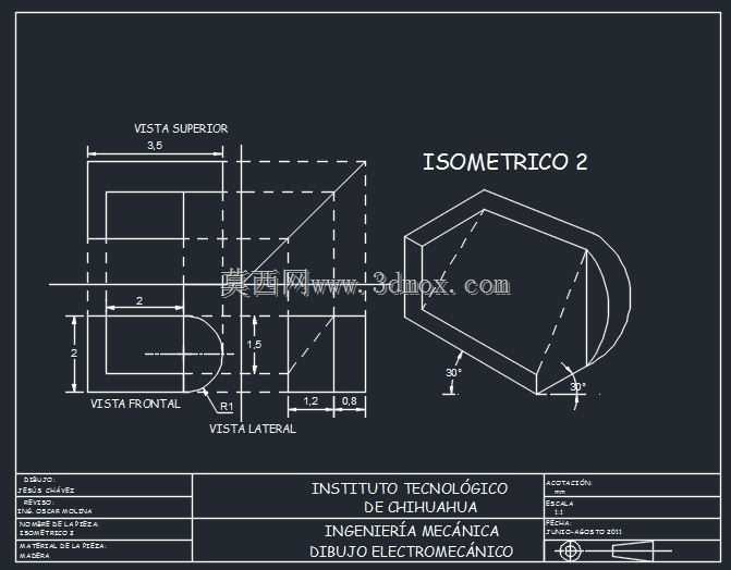 等轴测图2(AUTOCAD\u0026.DXF)