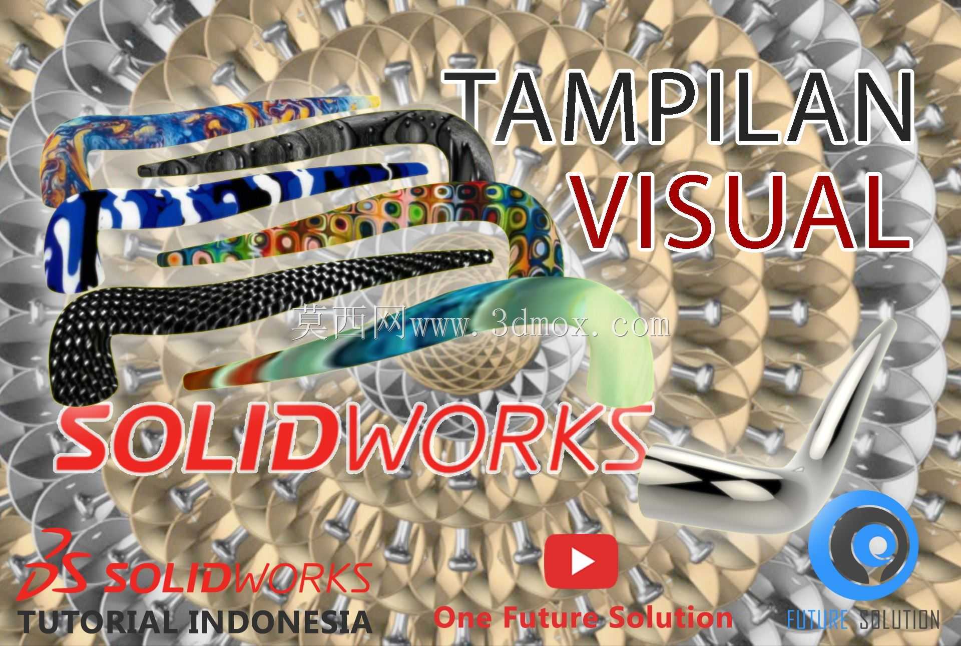 SolidWorks印度尼西亚教程#051(英文版)-SolidWorks显示\u0026外观
