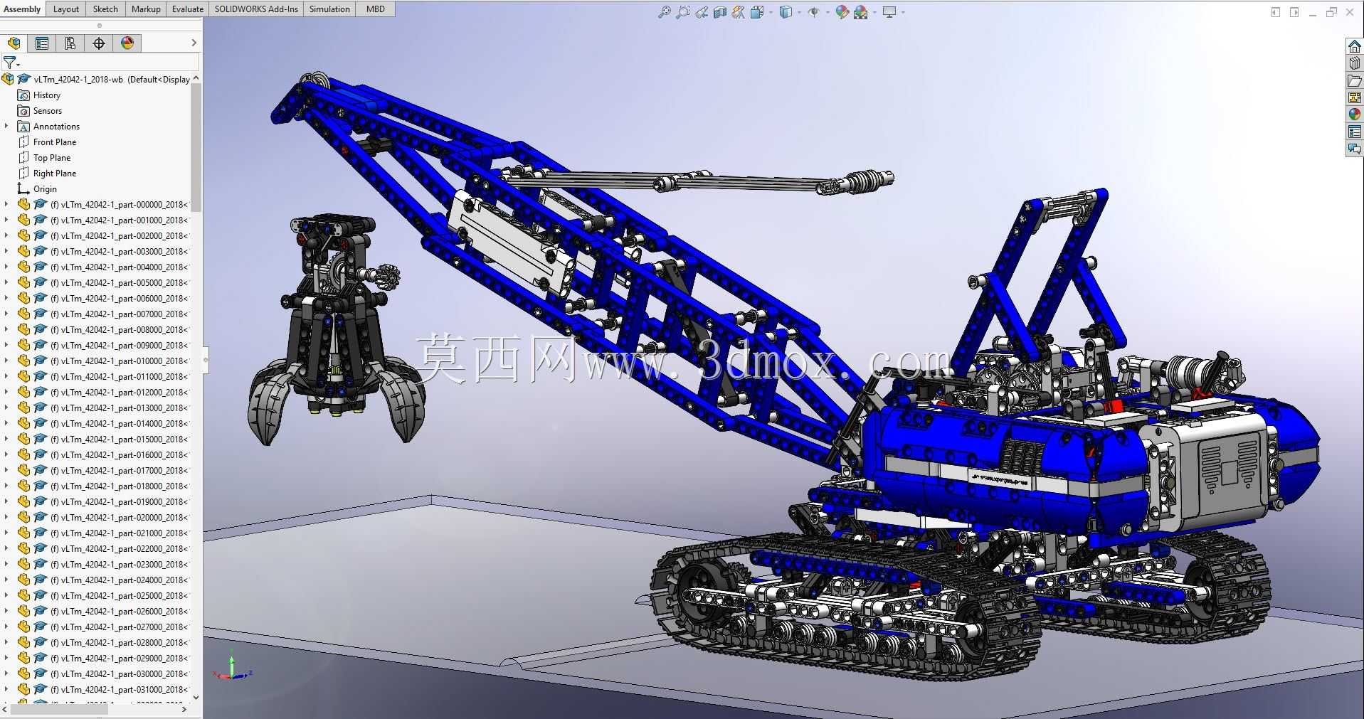 vLTm 42042-1乐高技术-179零件1401部件