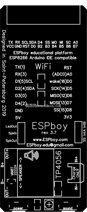 EspBoy三维模型