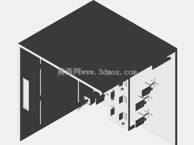 低多边形等距3d插图-430