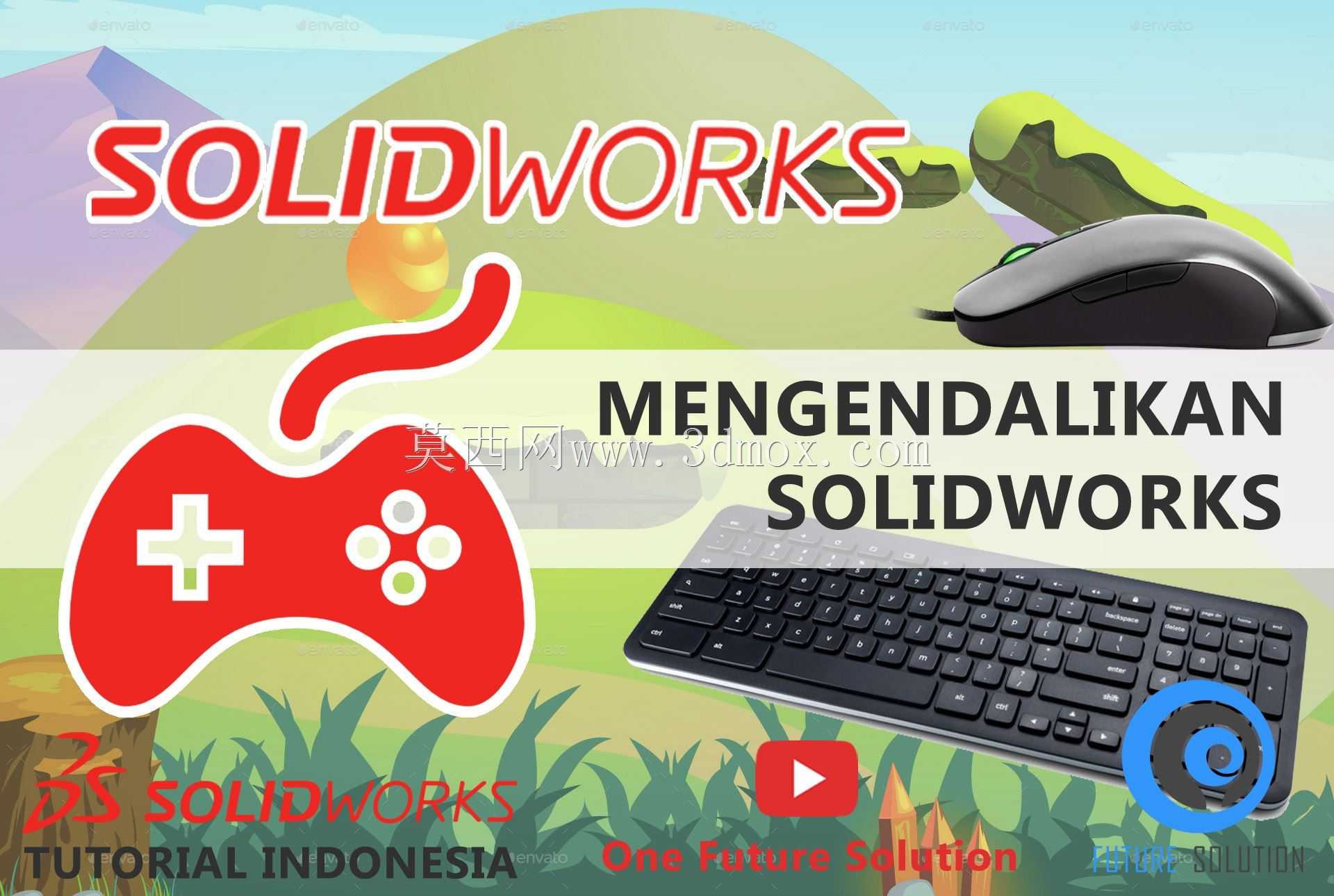 SolidWorks印度尼西亚教程#007(英文版)-了解SolidWorks(控制SolidWorks)