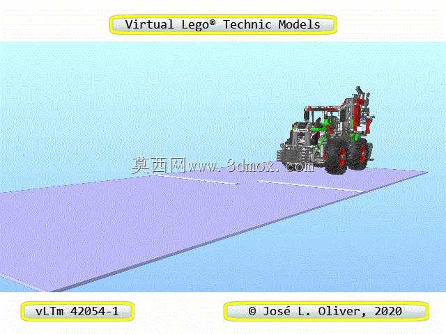 vLTm 42054-1乐高技术-124零件和组件