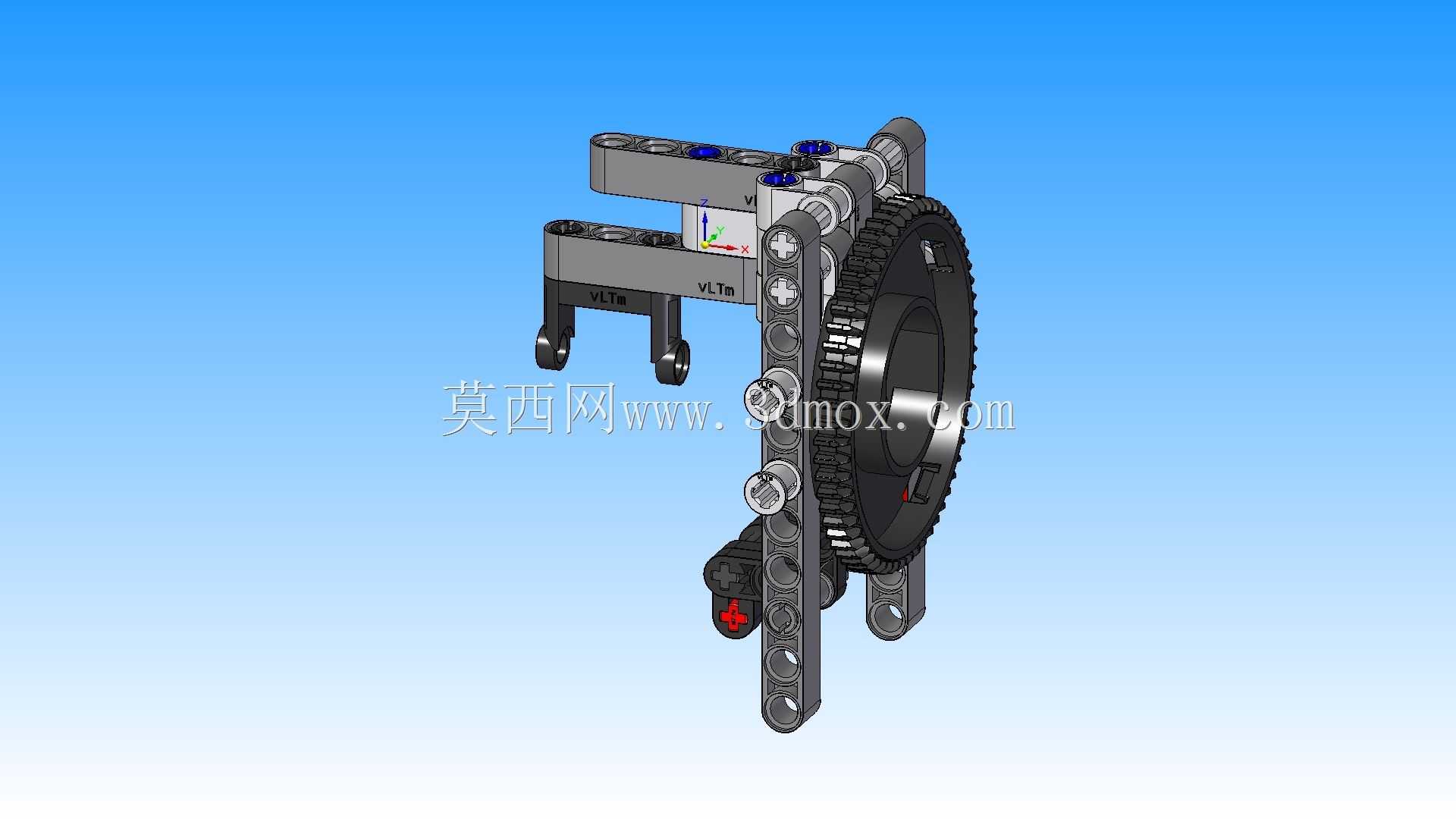 vLTm 42054-1乐高技术-124零件和组件
