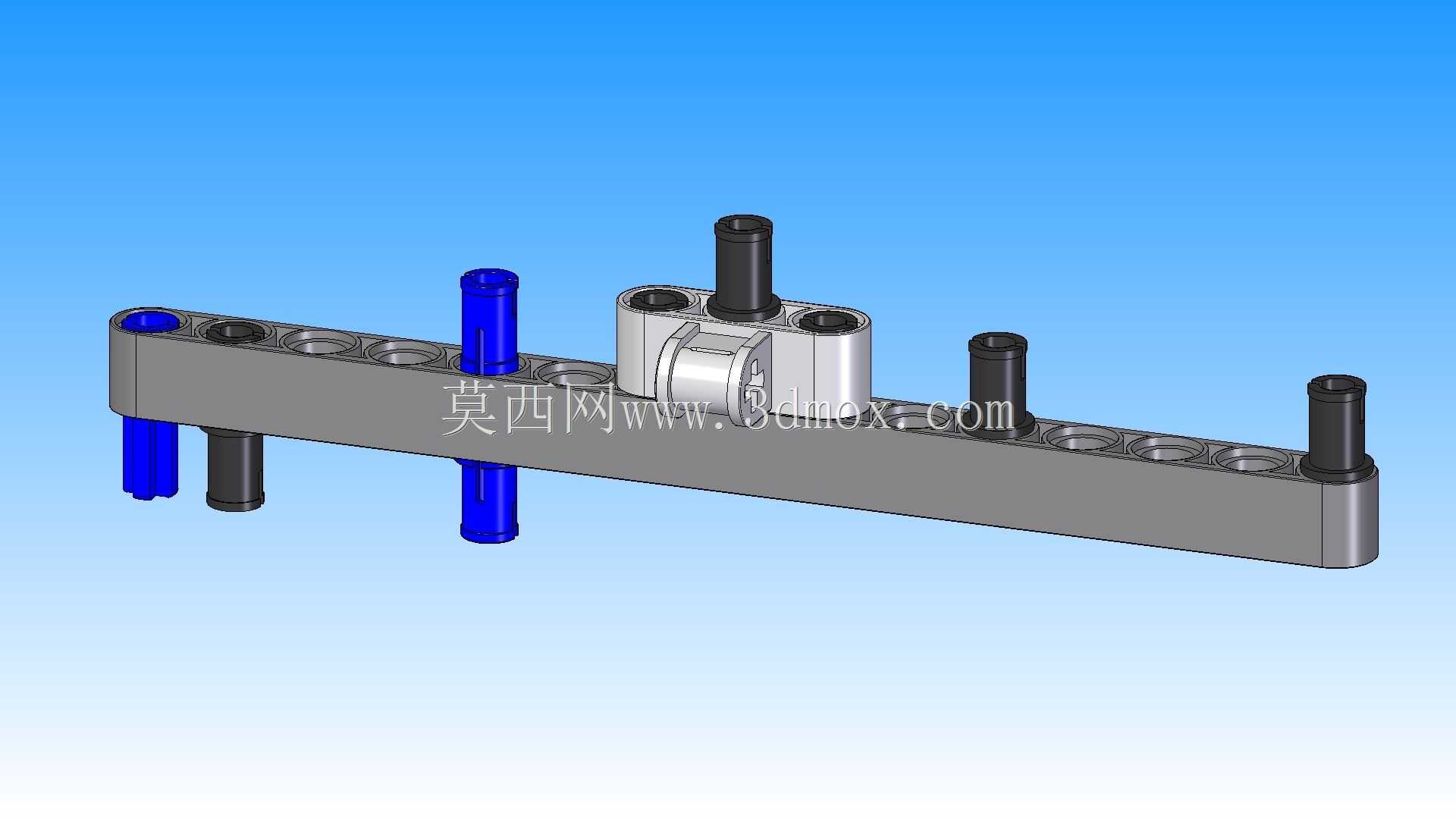 vLTm 42054-1乐高技术-124零件和组件