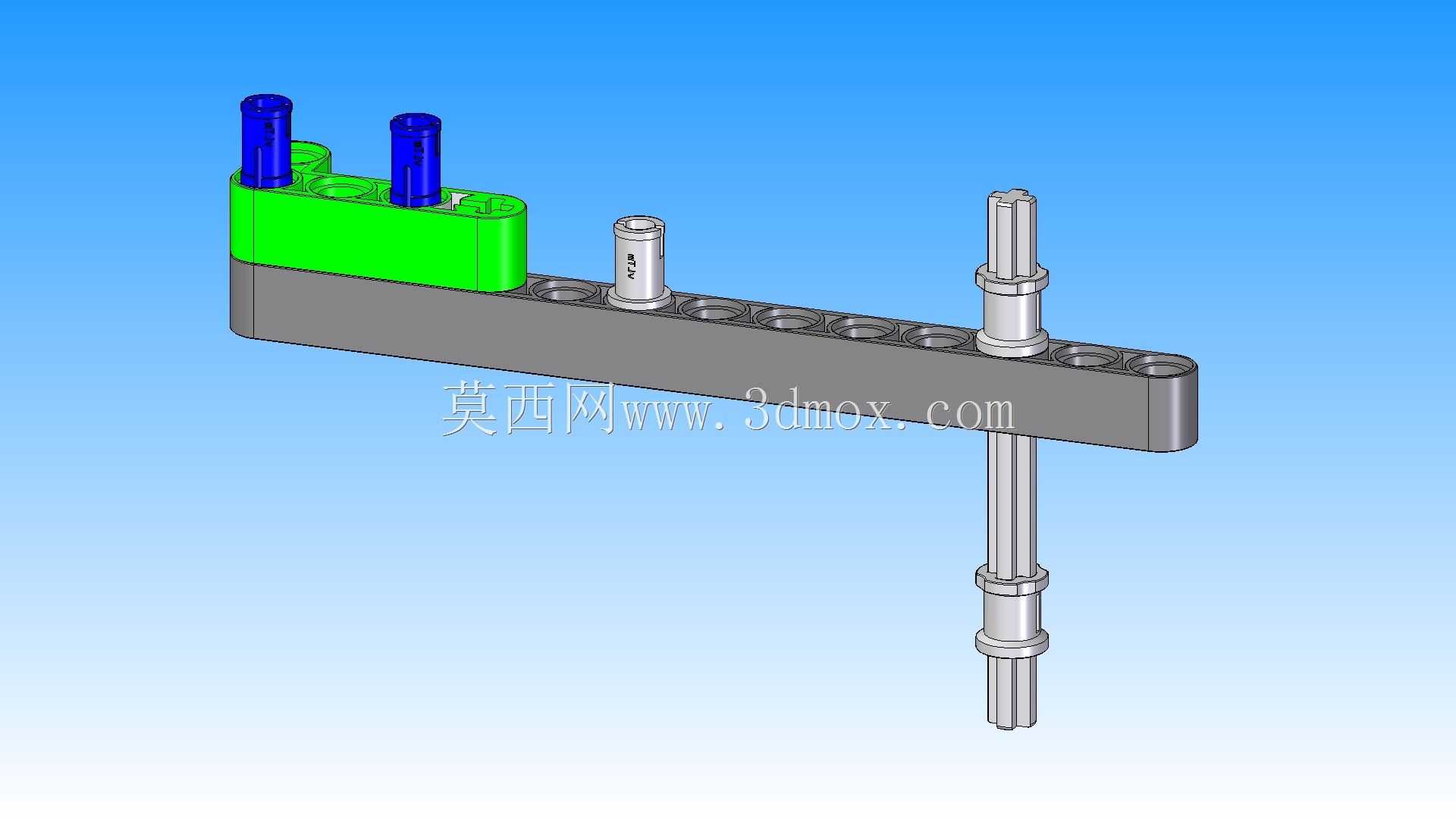 vLTm 42054-1乐高技术-124零件和组件