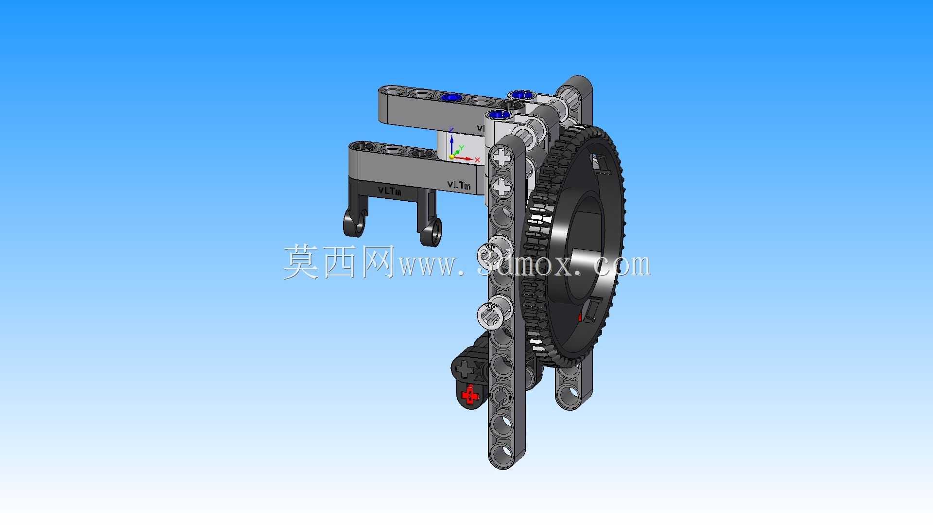 vLTm 42054-1乐高技术-124零件和组件