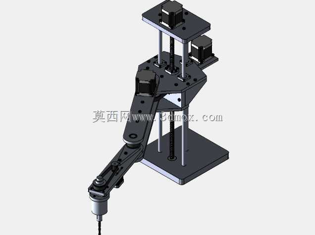 用于钻孔作业的4自由度机械臂