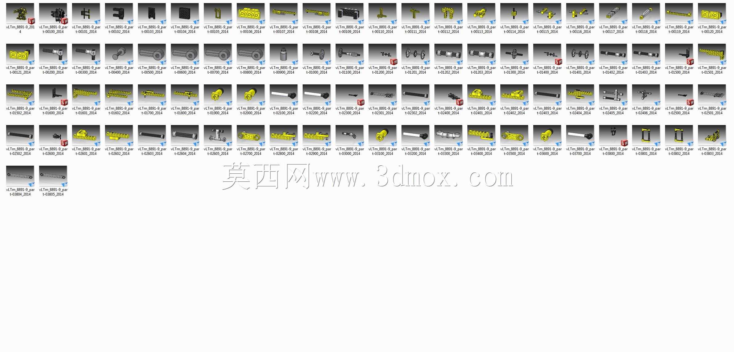 vLTm 8891-9乐高技术运动