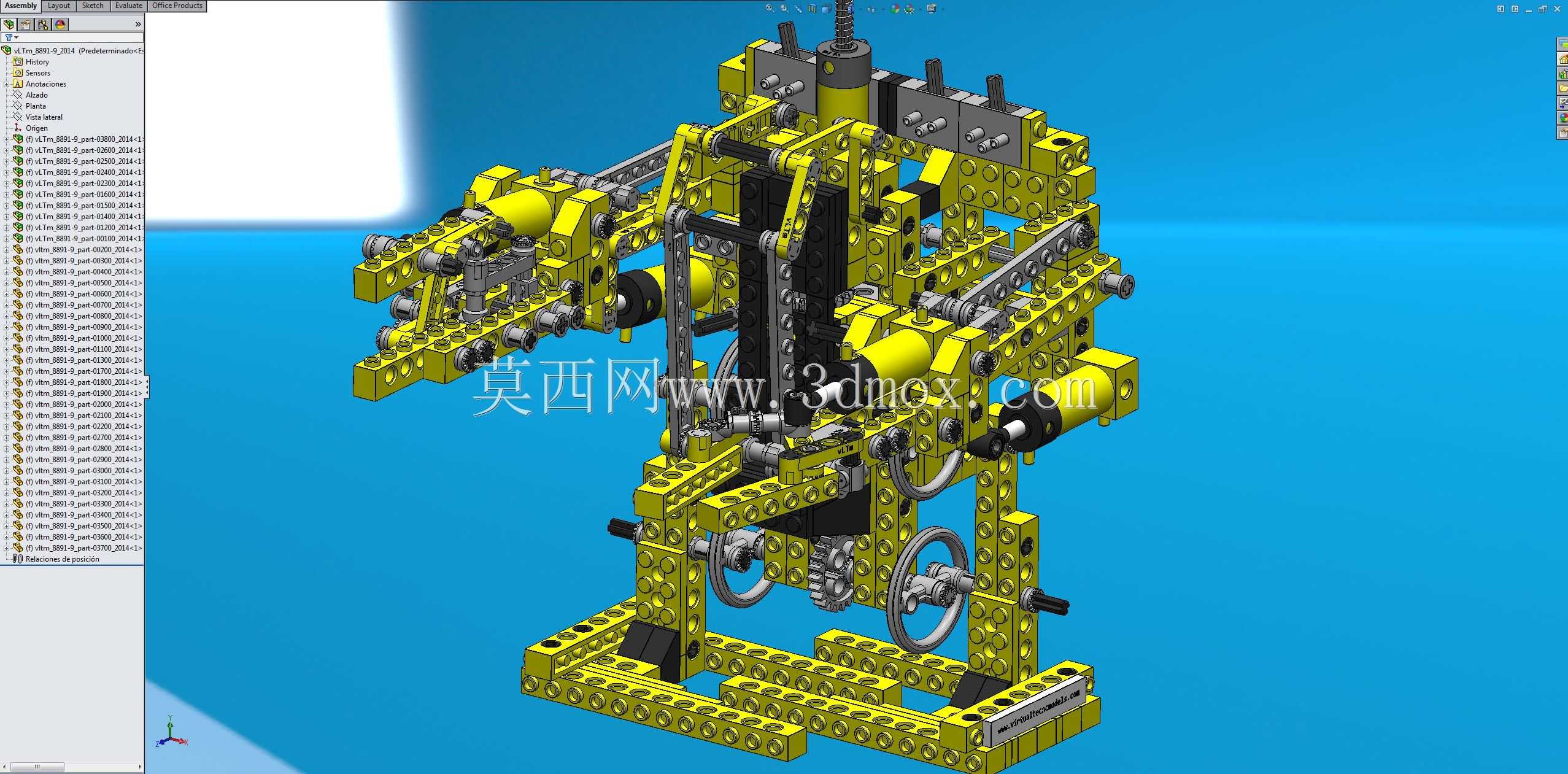 vLTm 8891-9乐高技术运动