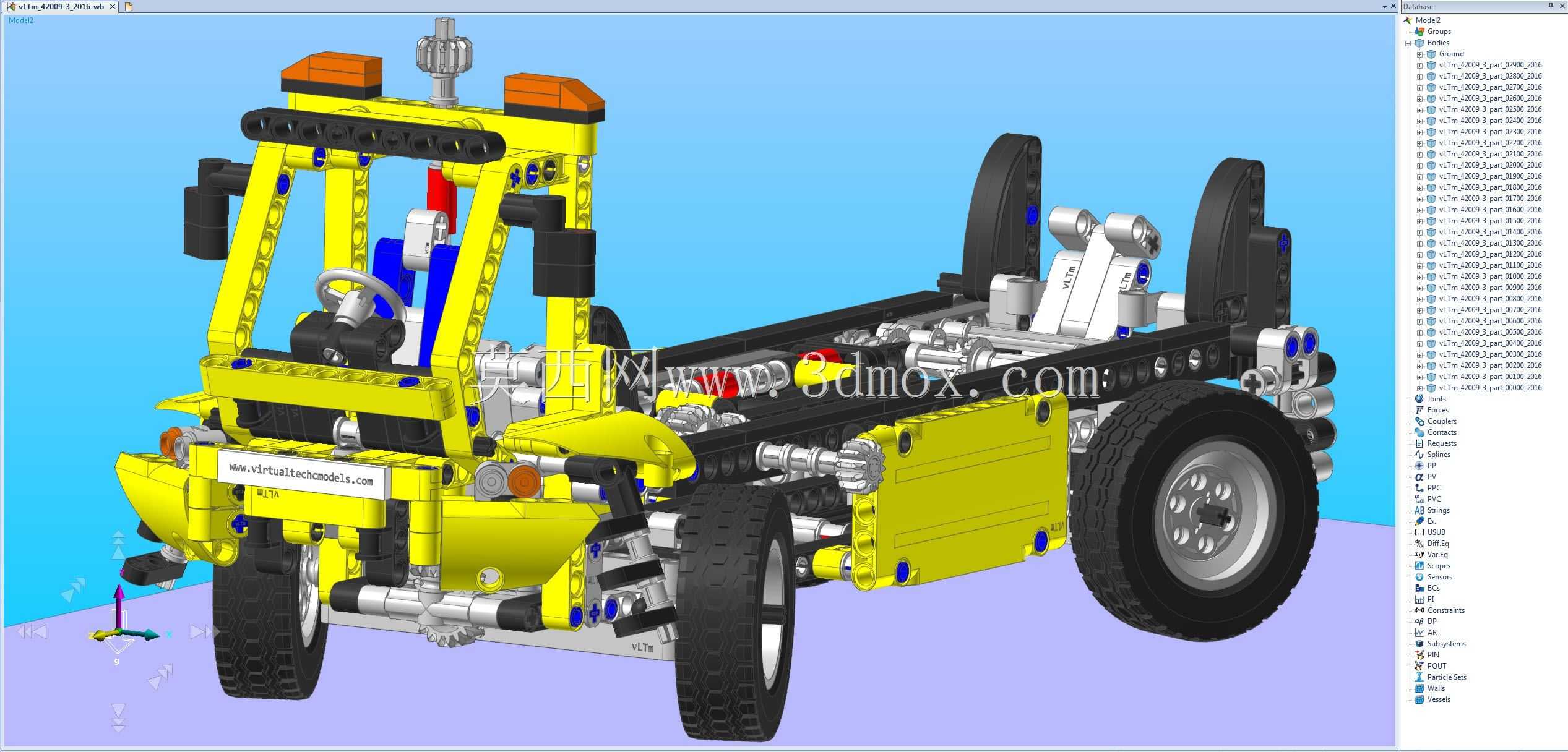 vLTm 42009-3乐高技术-29件2602组件