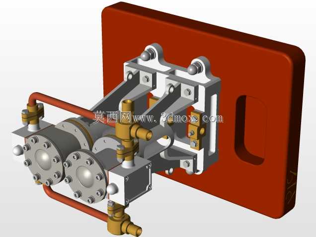 带倒档的立式双蒸汽机(动态模拟)