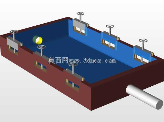 水处理厂布局图