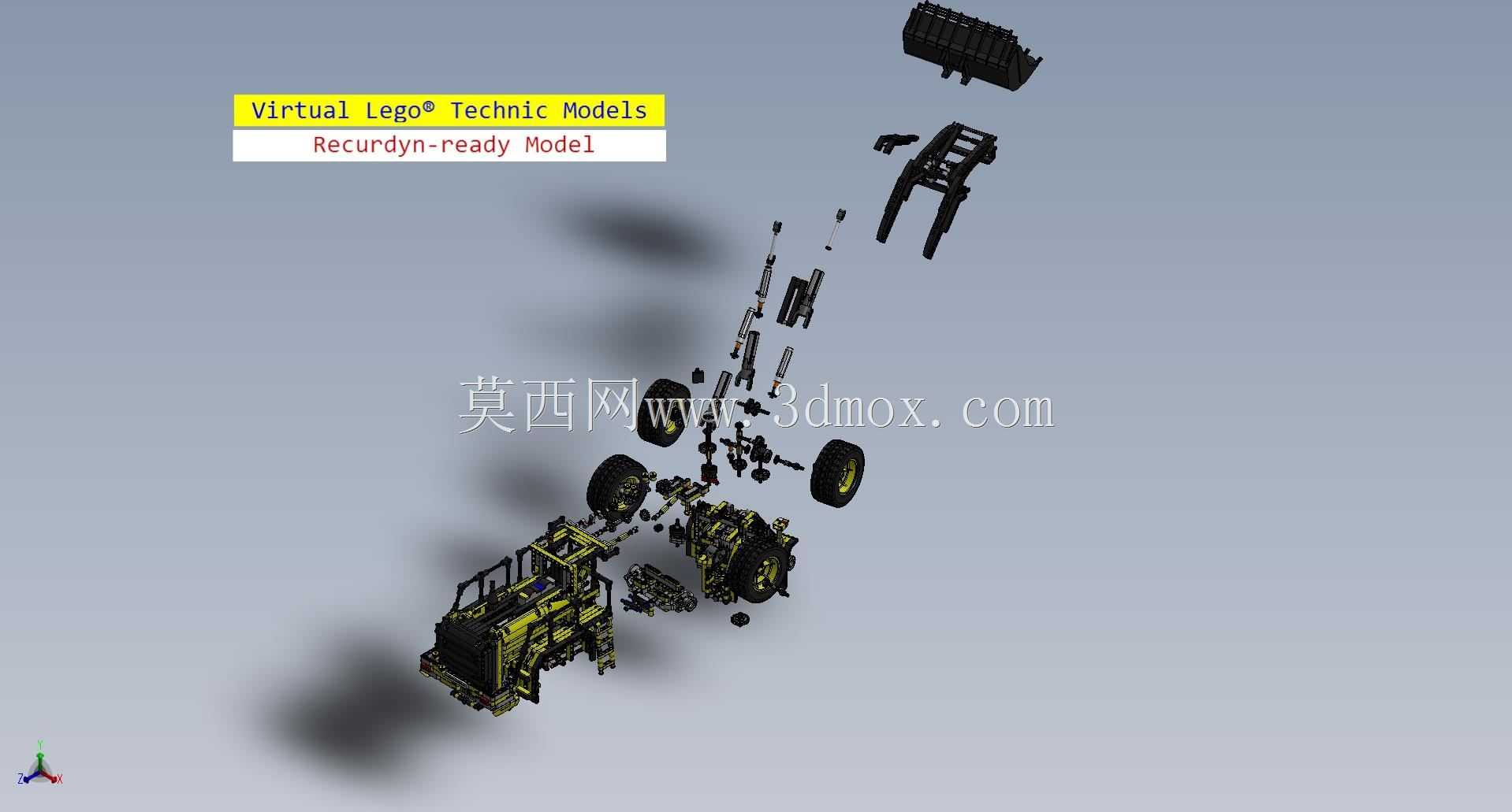 vLTm 42030-1乐高技术-63件1636组件