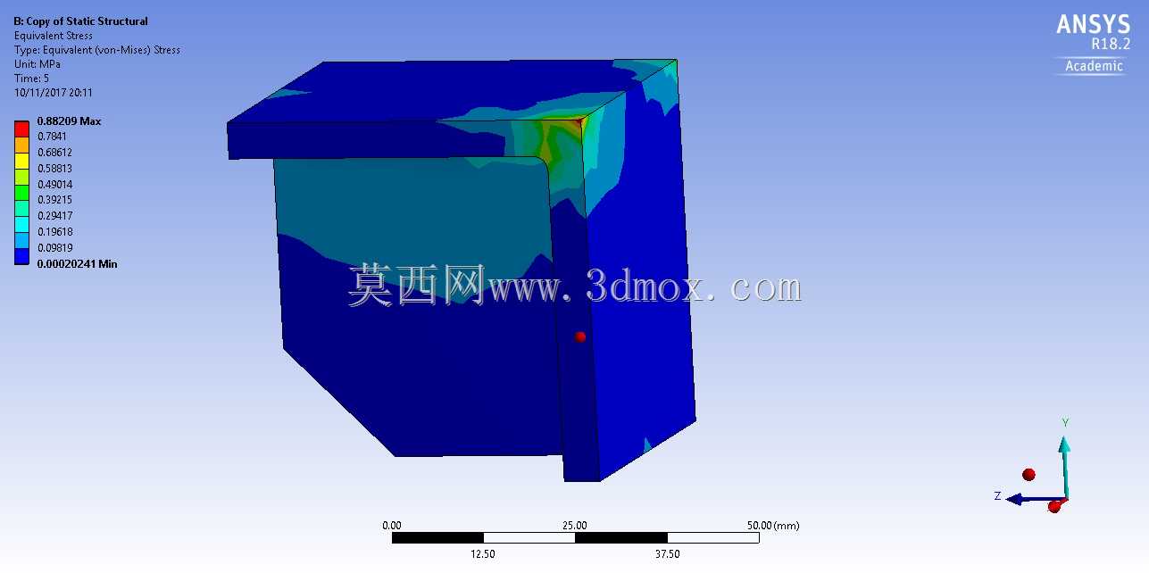 ANSYS静态结构教程1.1结果