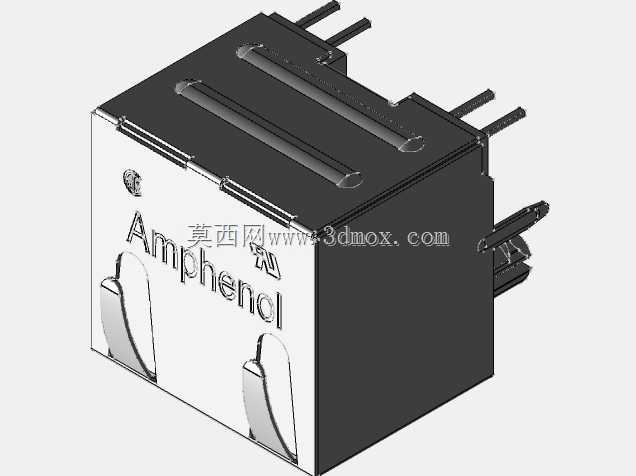 带LED的RJ45 8针连接器(RJHSE-538X)