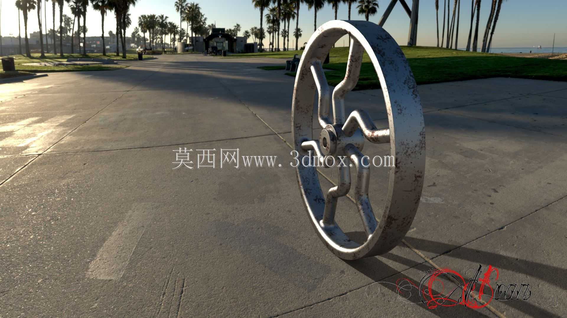 旋转车轮
