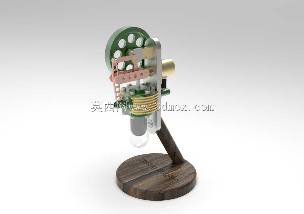 立式斯特林发动机