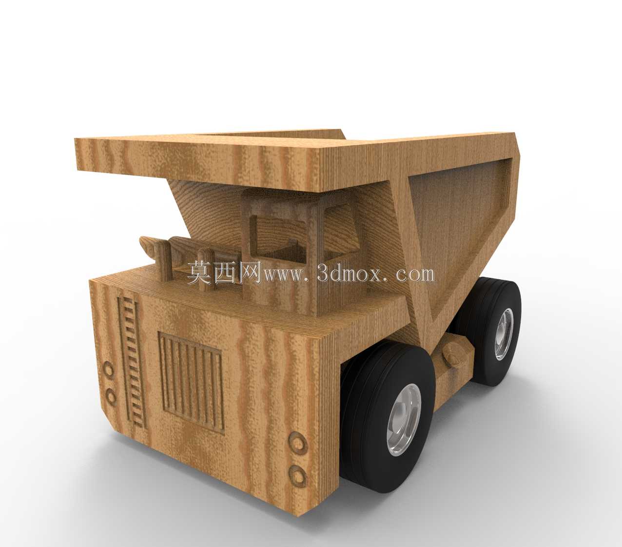 木制玩具矿用自卸车