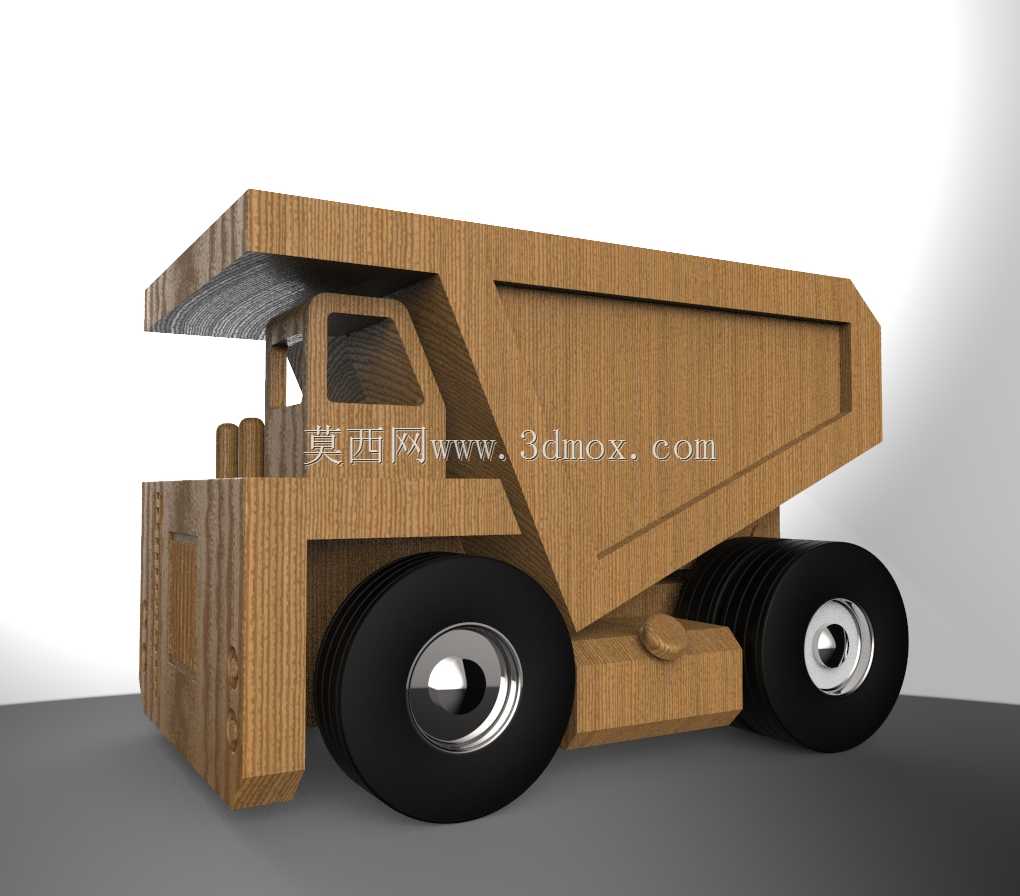 木制玩具矿用自卸车