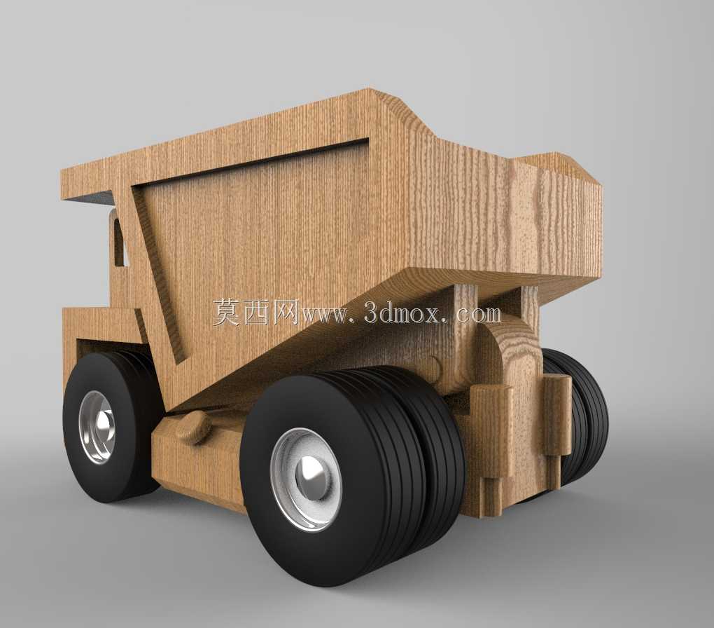 木制玩具矿用自卸车