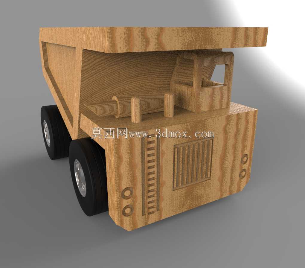 木制玩具矿用自卸车