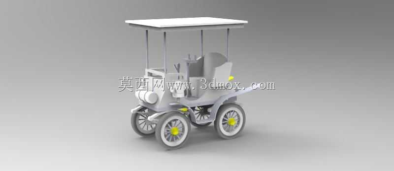 一辆1892年的老式法国标致。