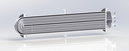 管壳式换热器(氟利昂水)260kW