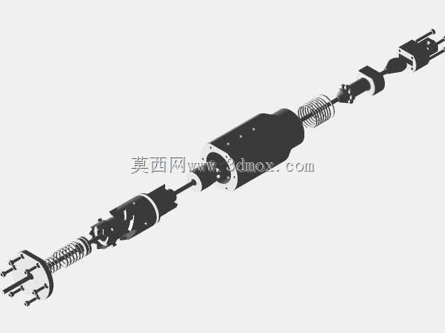 带伸缩锁定系统的提升装置