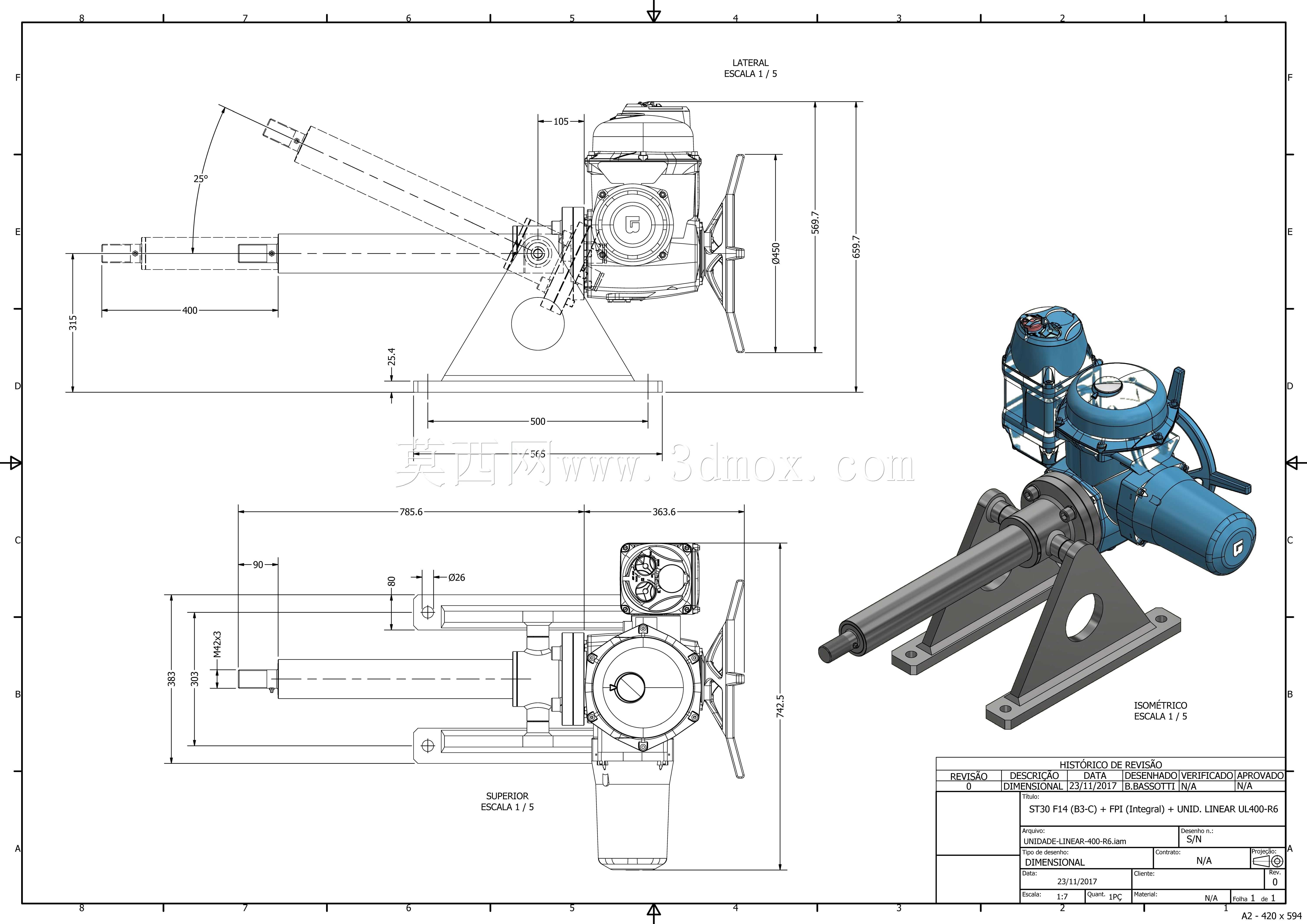UNIDADE LINEAR 400 R6